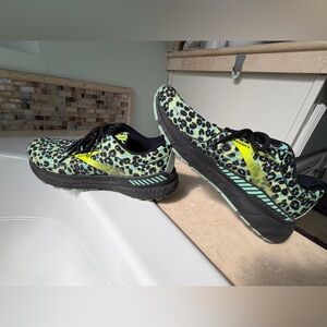 Brooks Adrenaline Vibrant Animal Print Sneakers